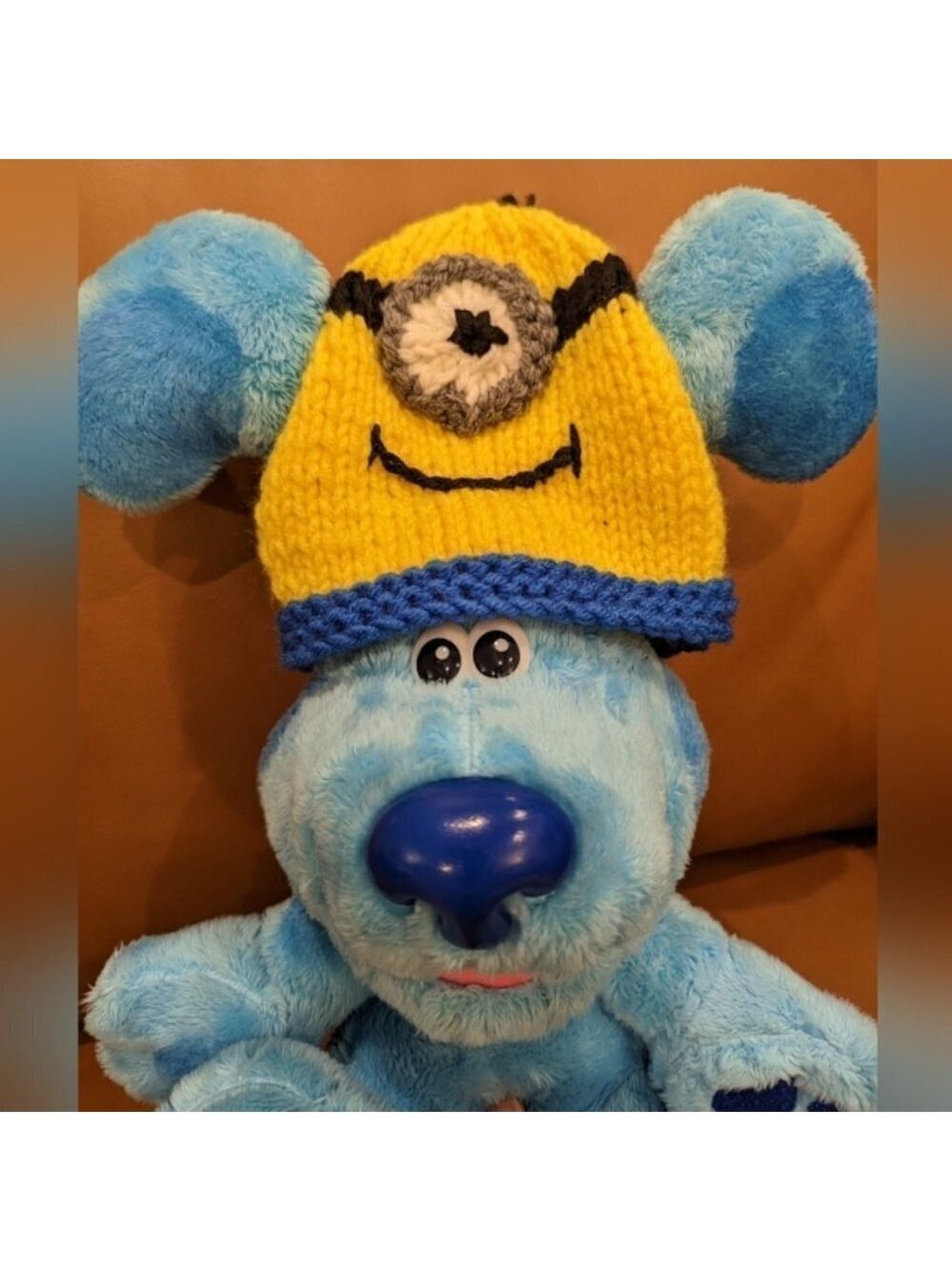 Knit Minion Dog Hat, Puppy Hat, Dog Costume, Minions, Pet Items - CA